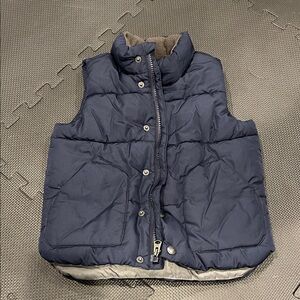 GAP Kids Navy Blue Puffer Vest